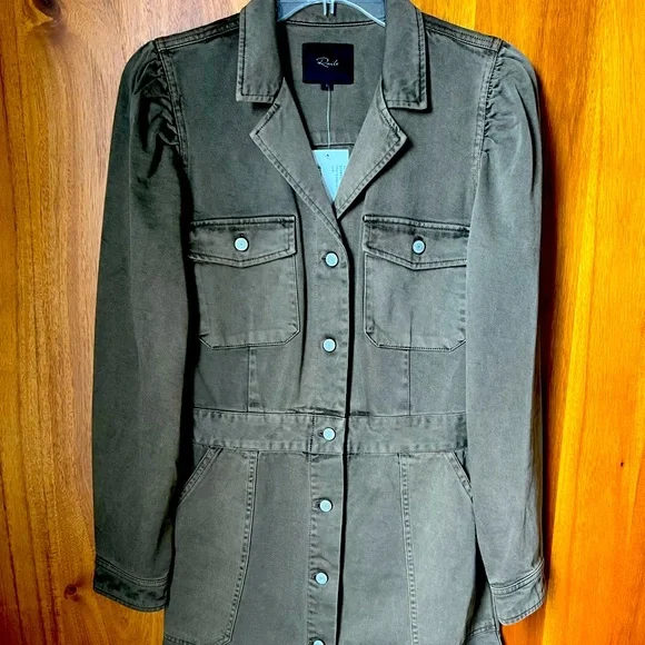 Rails Lisette Army Green Lisette Denim Dress Small NWT New Rails Lisette Army Green Lisette Denim Dress Small NWT New